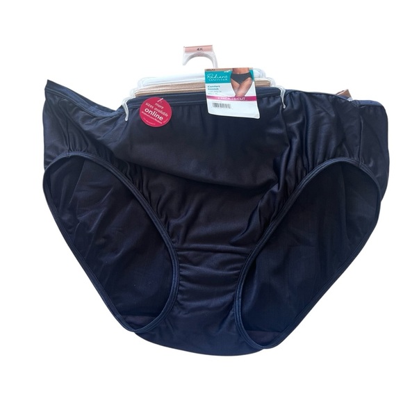 Vanity Fair Hi-Cut Briefs Set of Three 4X or 11 - Picture 1 of 3